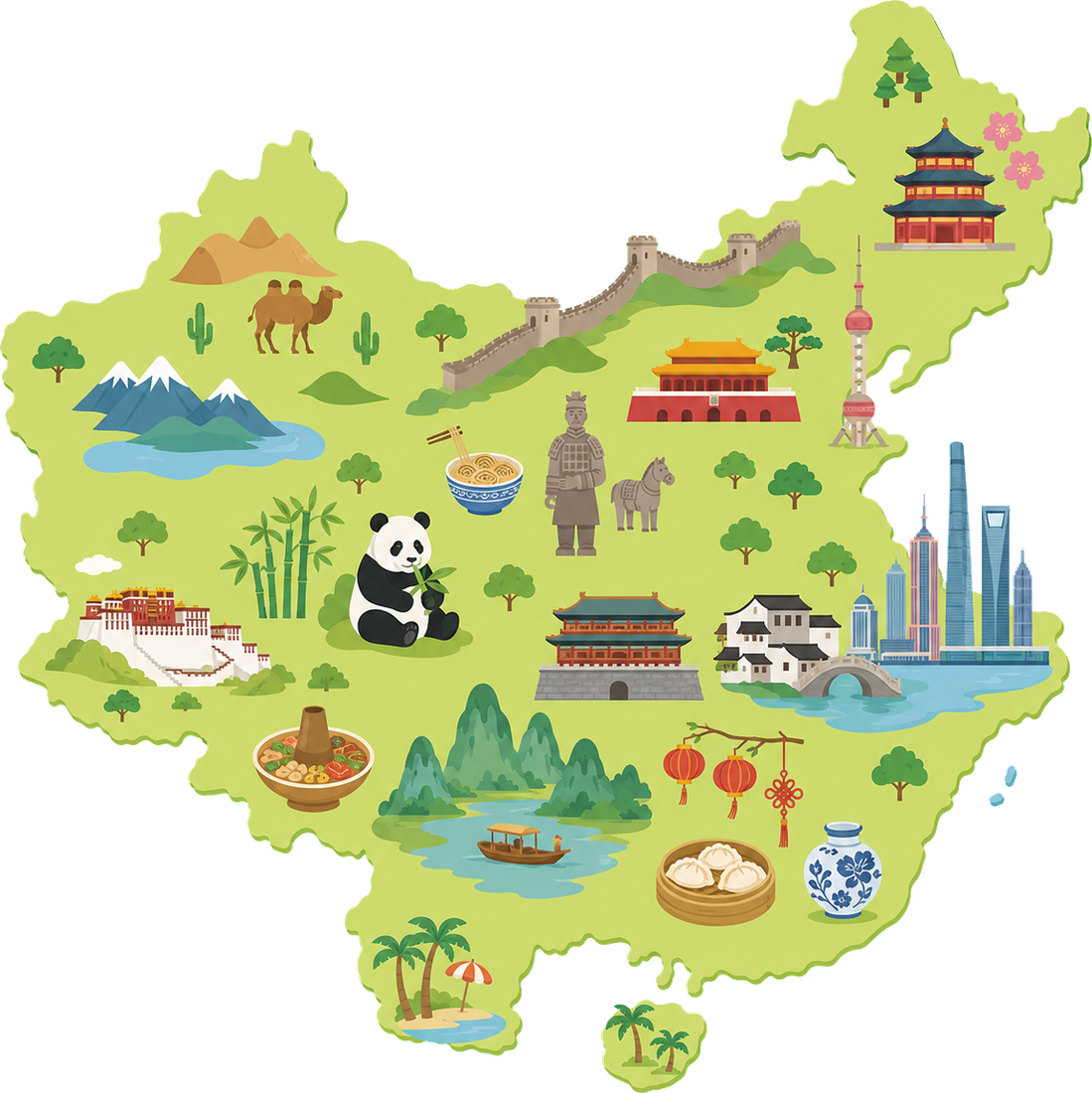 中国マップ